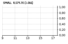 IBEX SMALL CAP: Sube : 0,80%